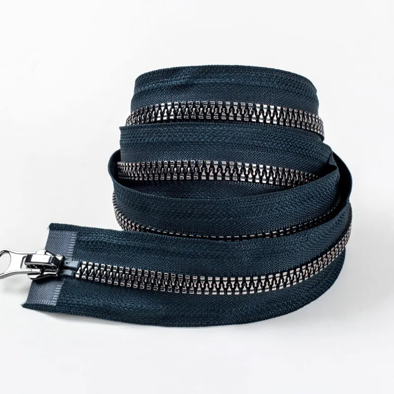 Молния из смолы 8 # имитация усиленных зубьев молния с двойным открытым хвостом 120