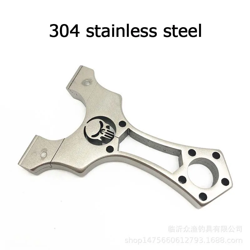 Высокое качество вырезание проволоки Рогатка нержавеющая сталь 304 плоская кожа