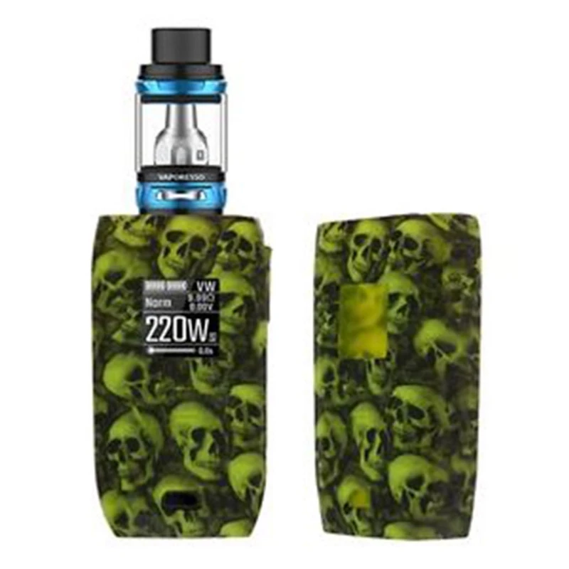 

Skull Silicone Sleeve Case Protector Skin Cover For Vaporesso Revenger 220W Box