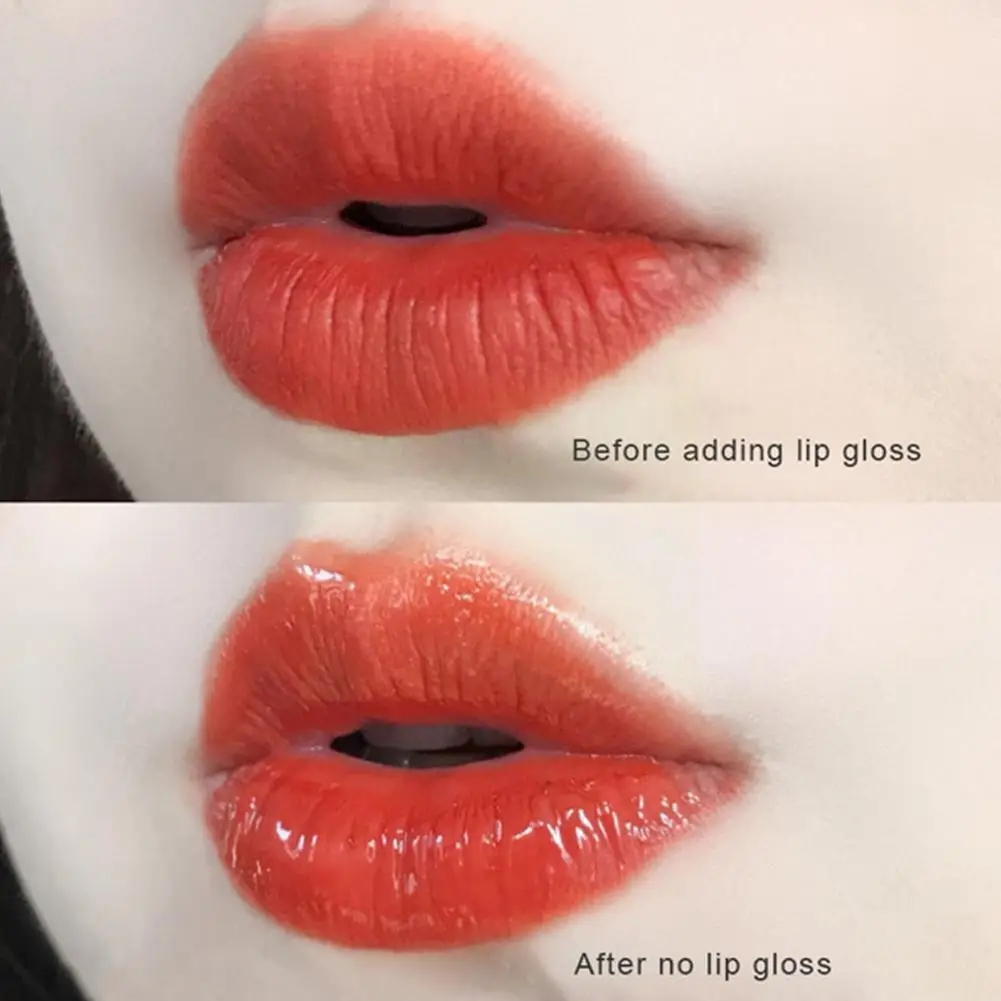 

1pcs Mirror Water Lip Gloss Transparent 6 Colors Randomly Cosmetics Moisturizing Lip Long Hydrating Lasting Lipstick Liquid N4D6