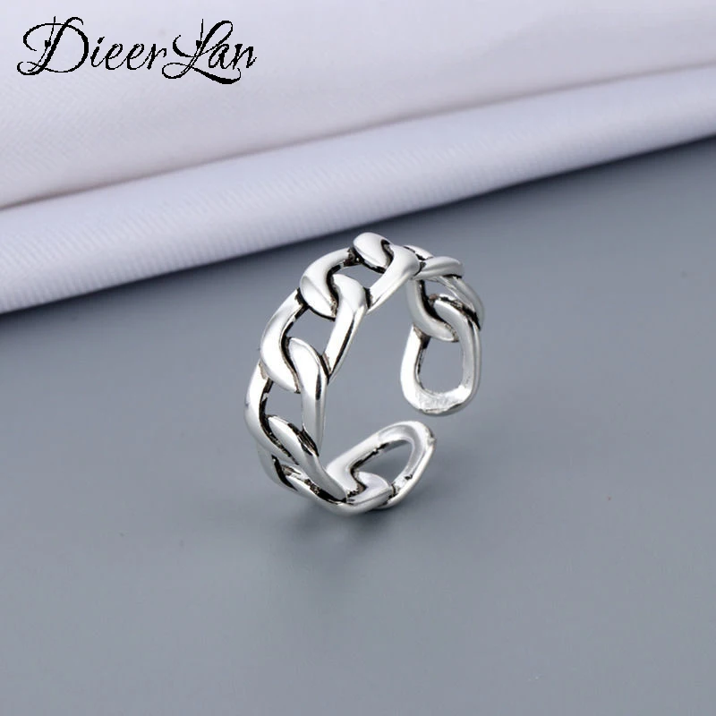 

Новые корейские Очаровательные Полые кольца на цепочке для женщин Женский романтический подарок на день рождения для подруги ювелирные из...