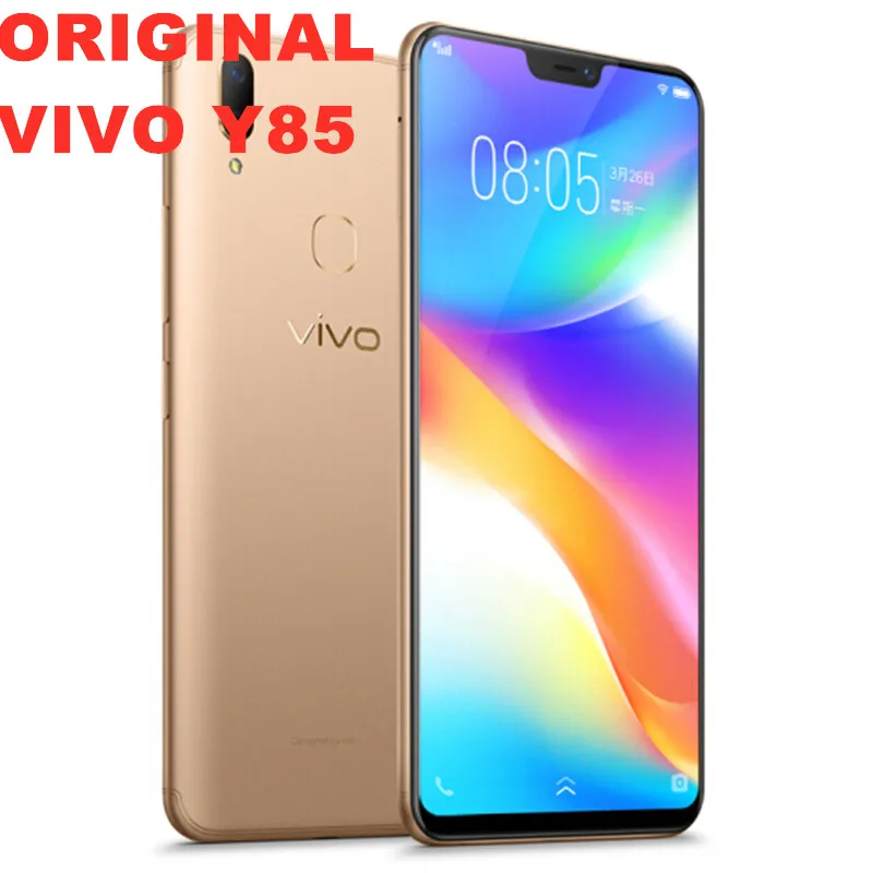 Vivo Y85 смартфон с 5 дюймовым дисплеем ОЗУ 4 Гб ПЗУ 64 ГБ 16 Мп 4G LTE Android 8 1|Смартфоны| |