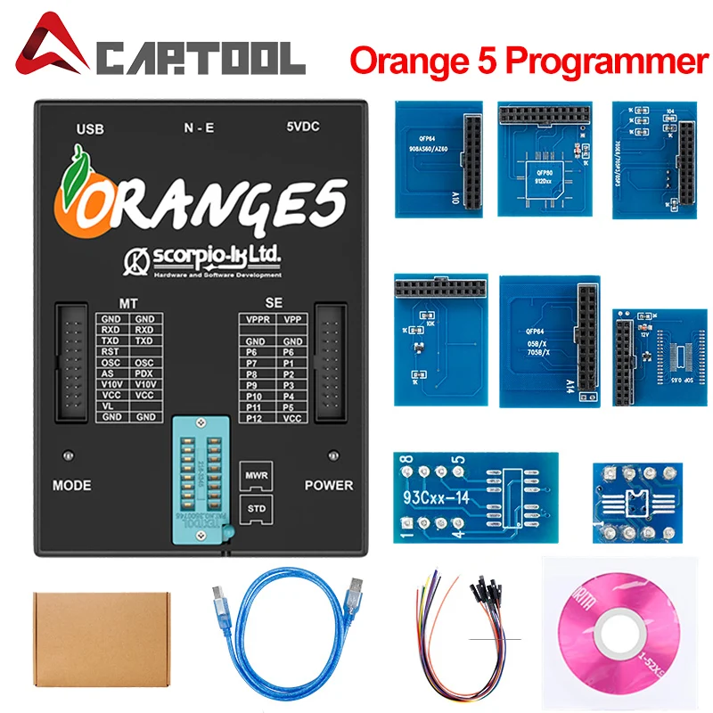 

Программатор OEM orange5 orange 5, программатор высокого качества и по лучшей цене, в наличии, с полным адаптером и программным обеспечением