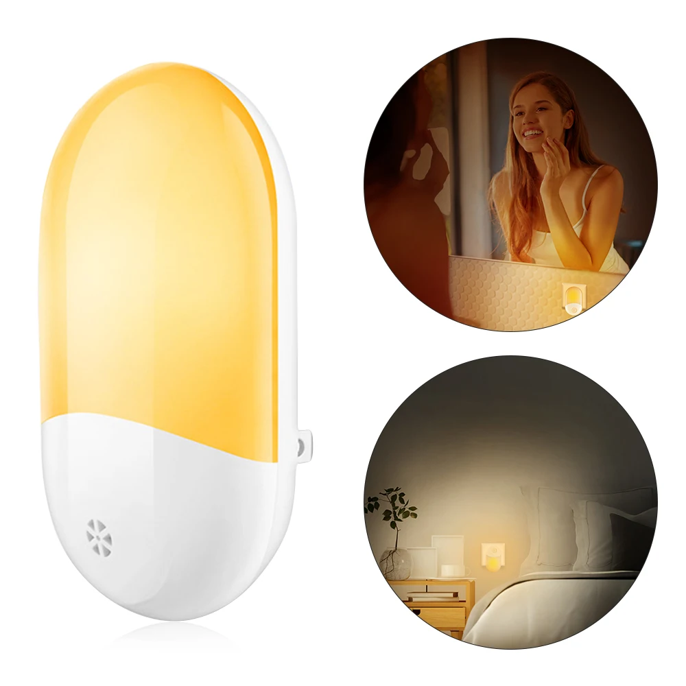 Светодиодный ночник удобный многофункциональный автоматический ночной