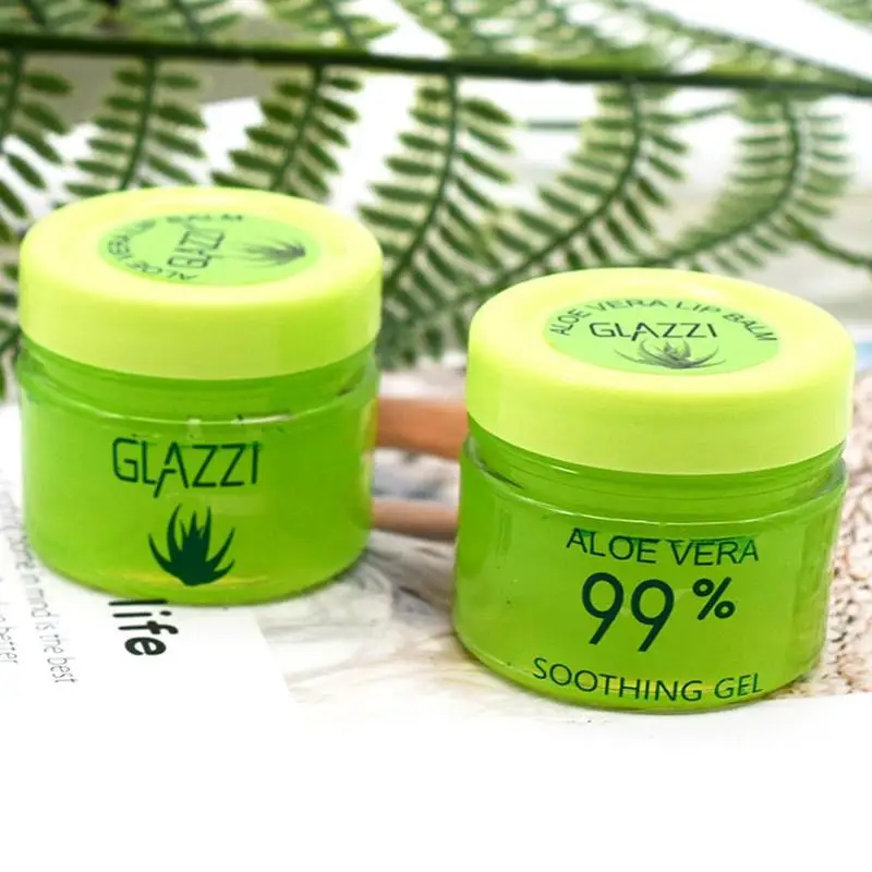 1 шт. портативный бальзам для губ с алоэ вера увлажняющая матовая меняющая губная