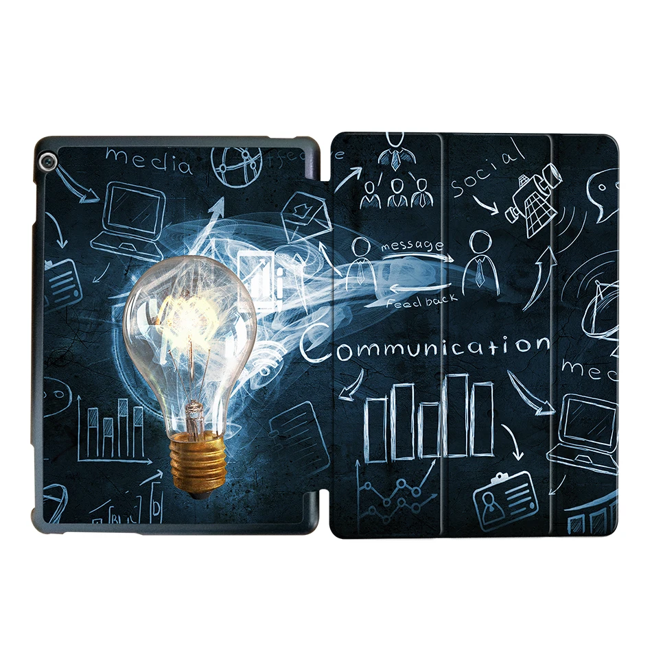 HW12 MTT для huawei MediaPad M3 Lite 10 защитный чехол тонкий из искусственной кожи флип-стенд смарт-чехол для планшета 10,1 ''BAH-W09 BAH-AL00 Funda - Цвет: HW12