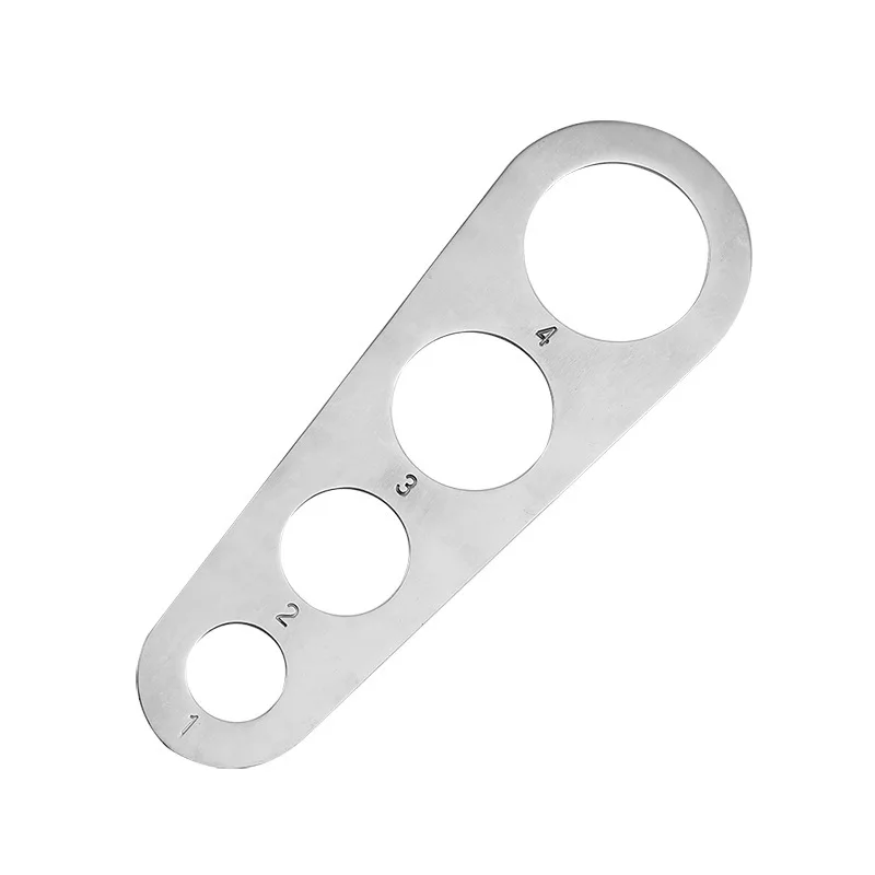 

4 отверстия из нержавеющей стали Макарон гаджет для спагетти линейка устройство для лапши кухонные аксессуары инструменты для счетчика спа...