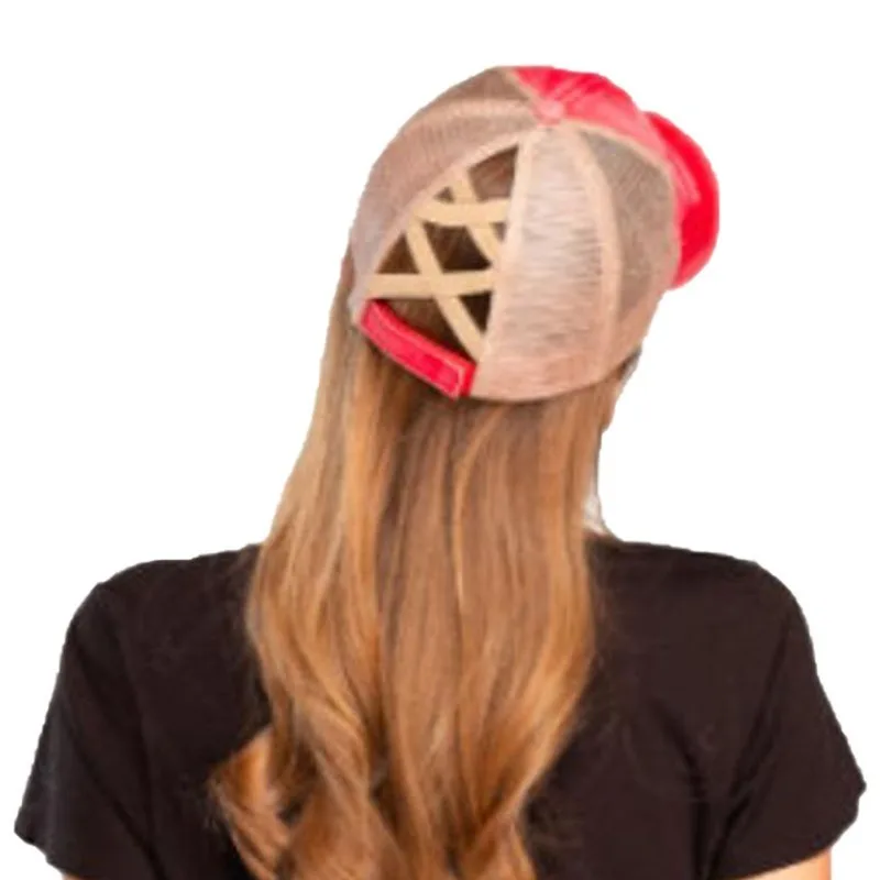 Women Ponytail Baseball Cap Hat 2020 New Arrival Hat Caps Outside Sport Hip Hop Snapback Washed Visor  hats for women  dad hats