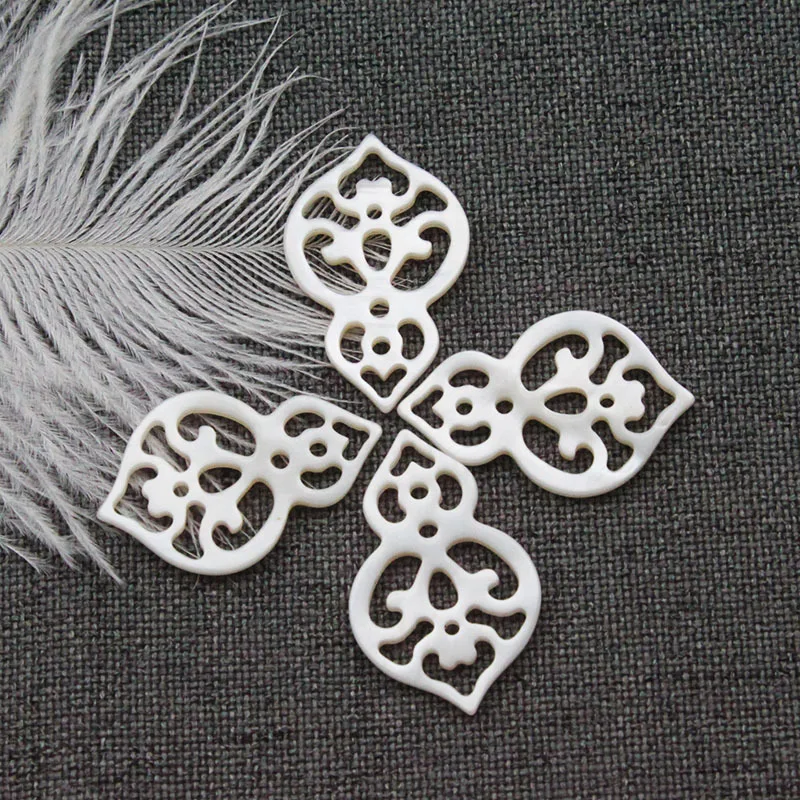 Популярные Полые Подвески в виде тыквы с цветком из натуральной ракушки 16*25 мм