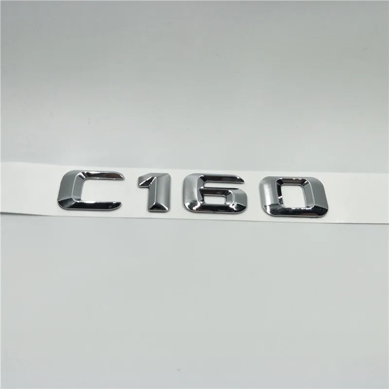 

For Mercedes-Benz C Class C43 C55 C63 C160 C180 C200 C220 C230 C250 W210 W212 Rear Trunk Emblem Badge Logo Nameplate Stickers