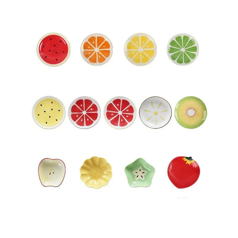 Бытовой ужин чаша в виде арбуза Керамическая пиала для риса расписанные вручную