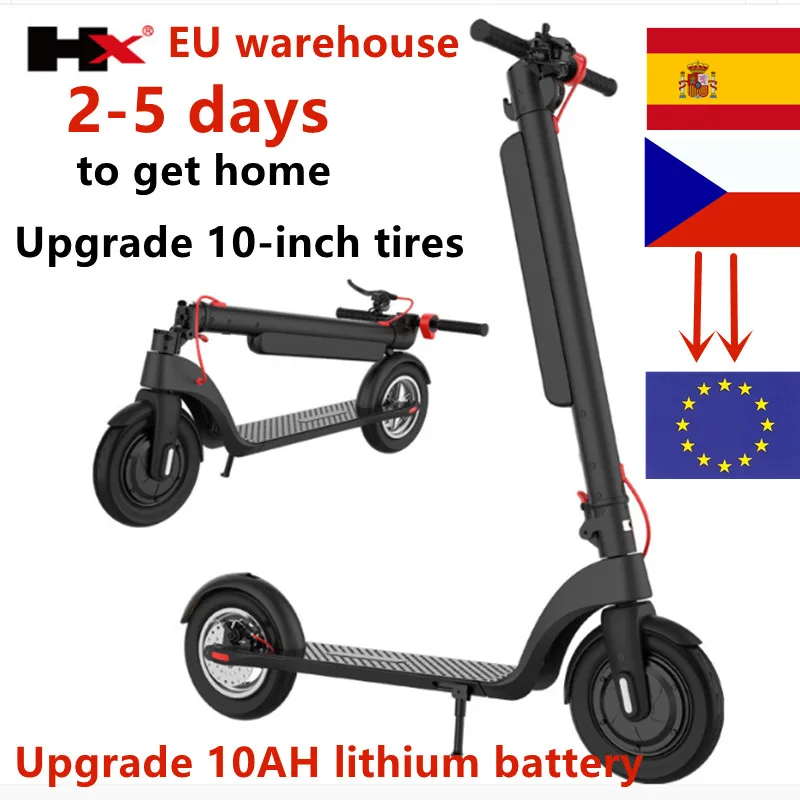 10 дюймовый складной электрический самокат для взрослых авиационный из чистого