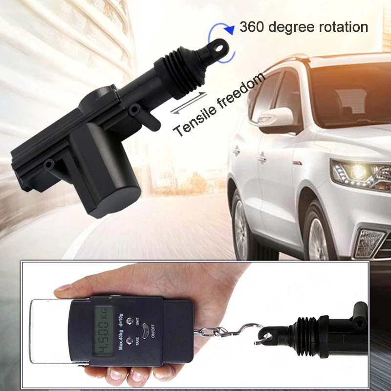 12V Universal Car Door Lock Motor Actuator Keyless Entry System Remote Central Control Locking Kit With Trunk Release Button | Автомобили