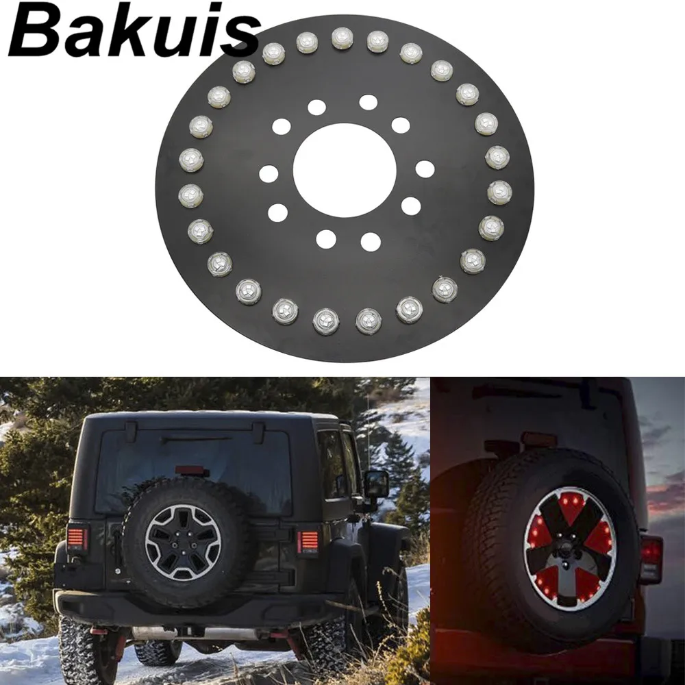 Автомобильная сигнальная лампа для Jeep Wrangler JK 2007- Автомобильный задний запасной стоп-сигнал с светодиодный для Jeep Wrangler JL аксессуары