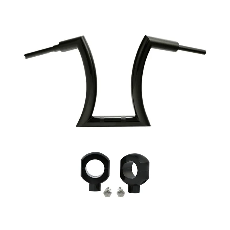 

Motorcycle 16" Rise 2'' Hanger Handlebar Risers For Harley Softail Slim Sportster 1200 883 Road King