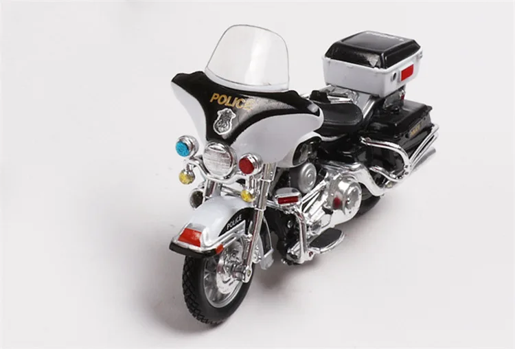 Лучшие продажи 1:24 F350 полицейский пикап+ Harley-Motor модель сплава, моделирование литья под давлением модель, коллекция подарков