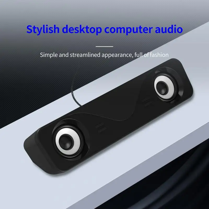 Computer Speaker USB Wired Speakers Stereo Sound Surround Loudspeaker For PC Laptop Notebook Dual Music Player | Электроника