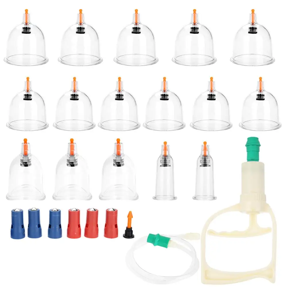 Профессиональный Китайский Медицинский Вакуумный массажер медицинские банки