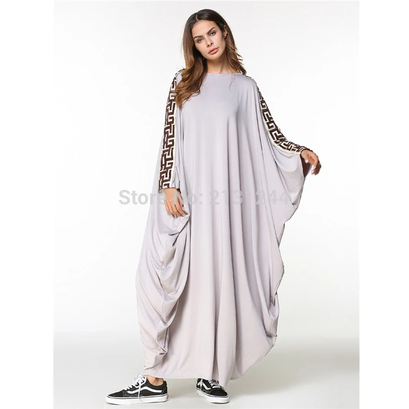 Размера плюс качество Новые Арабские элегантные свободные Кафтан Абая Исламская