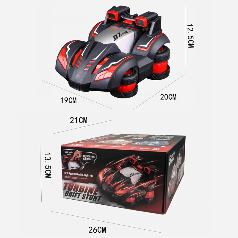 Автомобиль на радиоуправлении AZMA WD 6 каналов игрушечный автомобиль трюковый 360