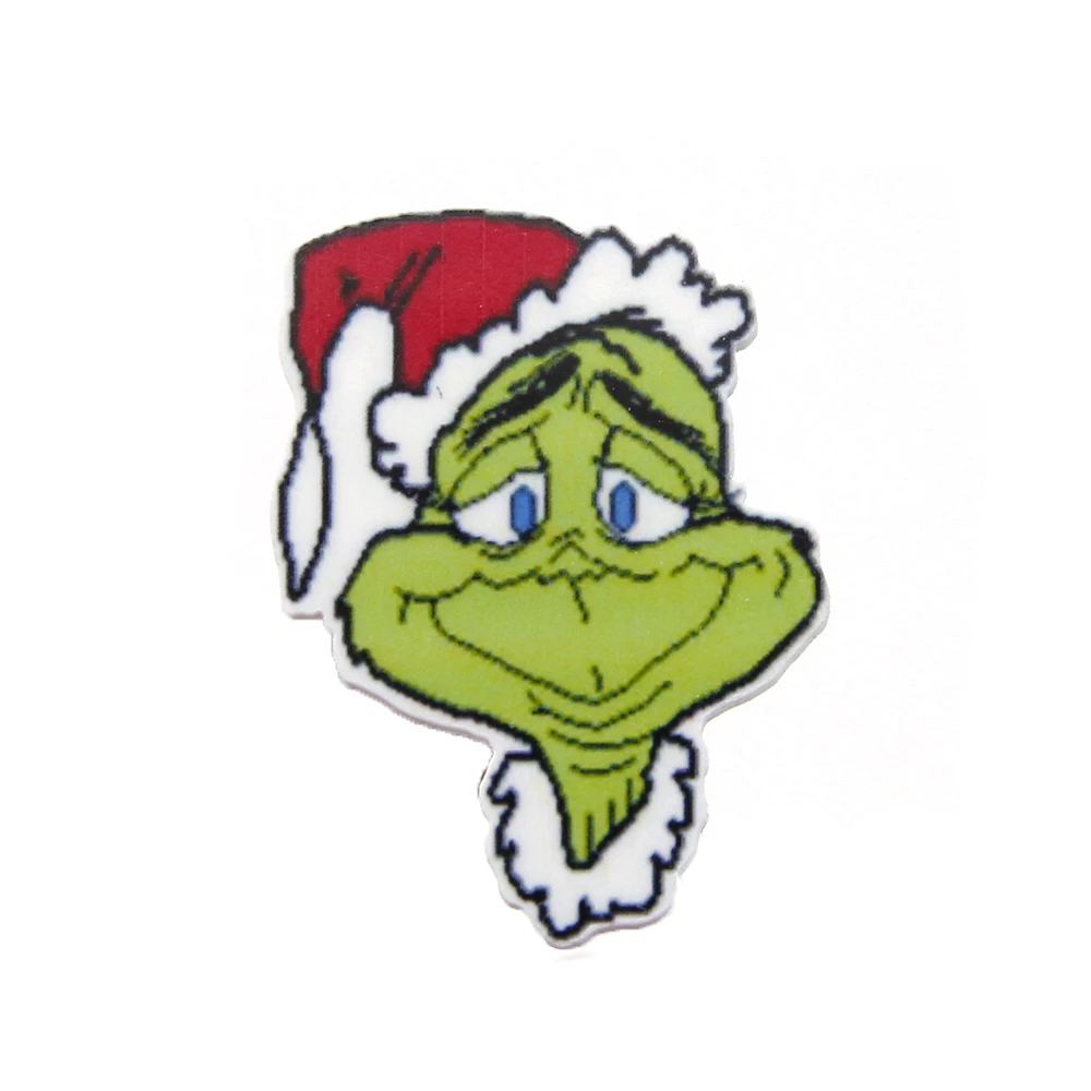 Christmas Cartoon Car Flat Back Planar Resin Cabochon DIY Acrylic Accessories Mobile Phone Case Headband 5Yc18692 | Дом и сад