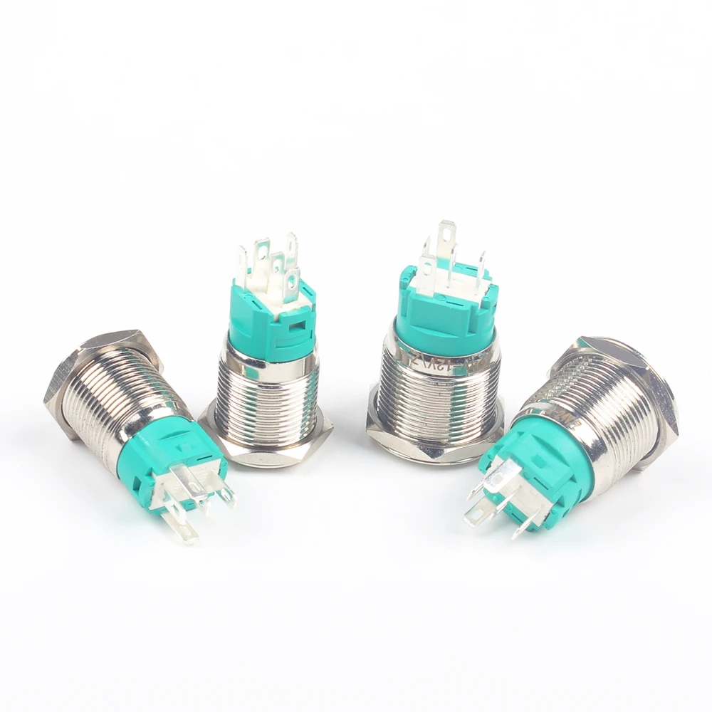 Новый тип 19 мм 16 водонепроницаемый мгновенный/защелкивающийся металлический