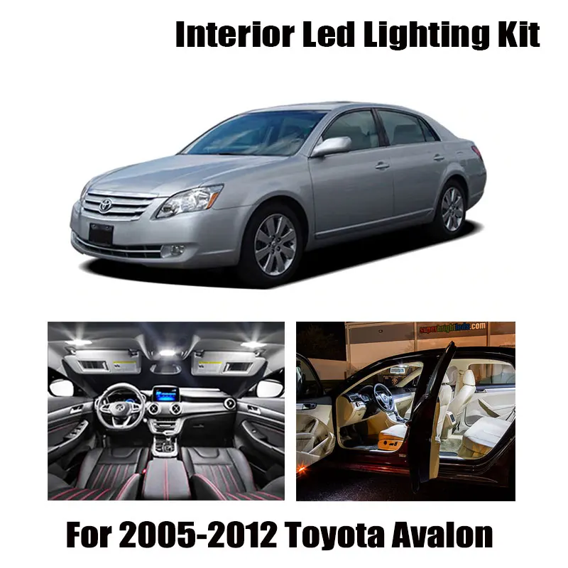 12 лампы Белый светодиодный Интерьер Карта Купол светильник комплект подходит