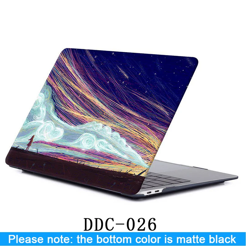 Новый 2019 чехол для ноутбука Apple MacBook Air Pro retina 11 12 13 15 mac book NEW 3 4 дюймов A1706 A1932 + крышка