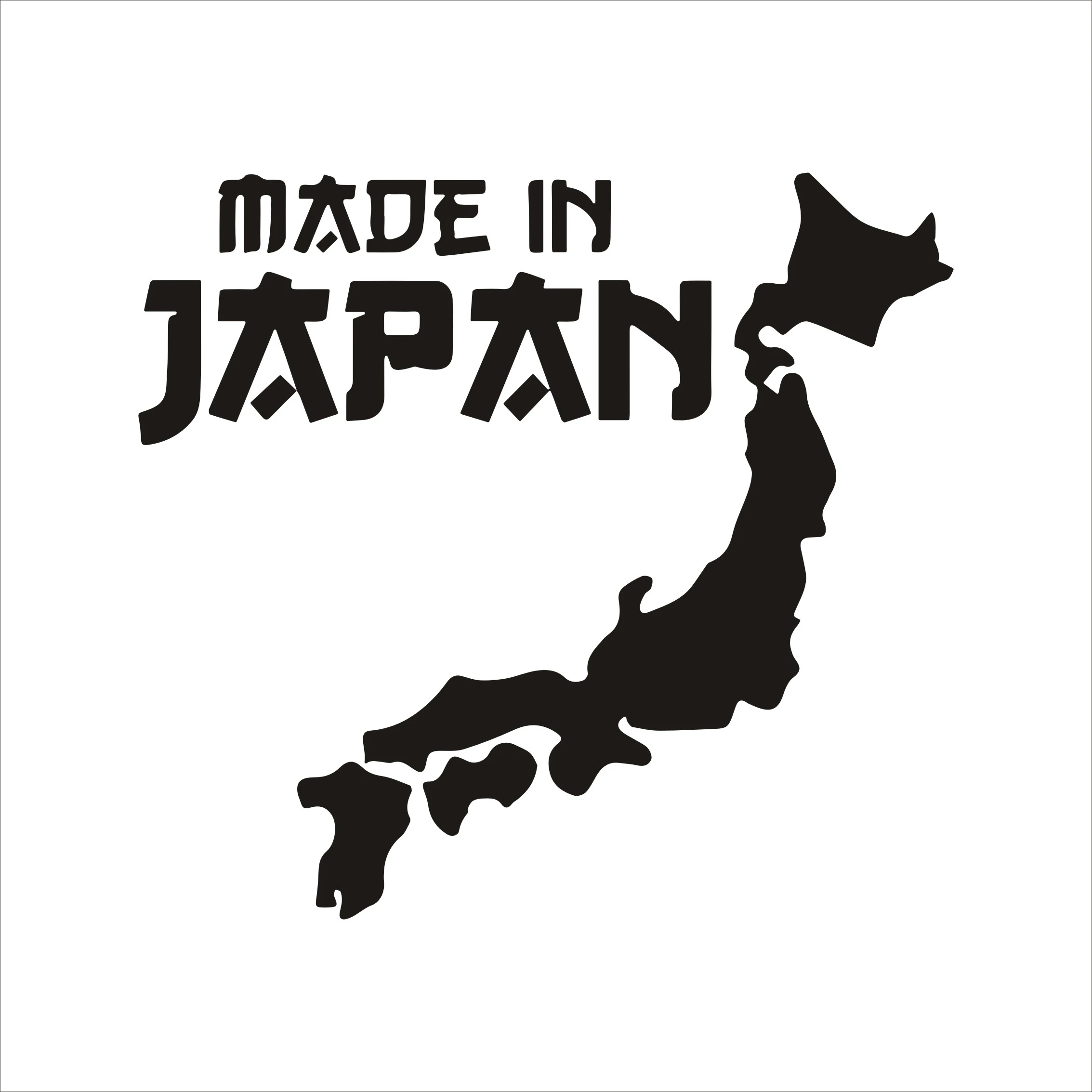 

Funny Made In Japan Car Sticker Automobiles Motorcycles Exterior Accessories Vinyl Decals for Honda Lada Bmw Audi Jeep Boat