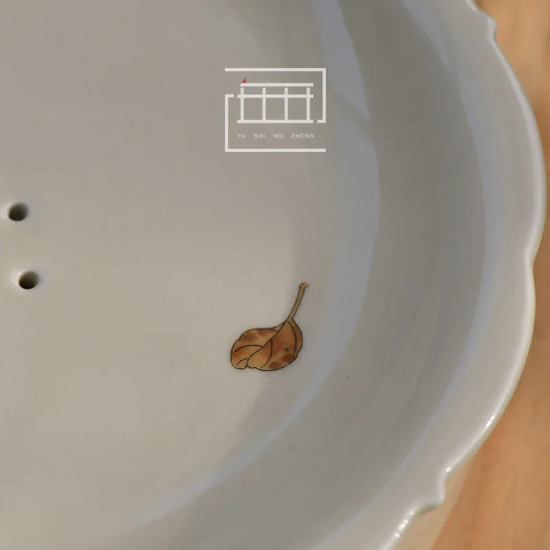 Медовый цветной поднос для хранения воды сухая керамический чая и чайник с