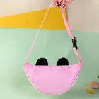 Детская мультяшная поясная сумка с милой пандой, забавная поясная сумка с блестками для девочек, рождественский подарок