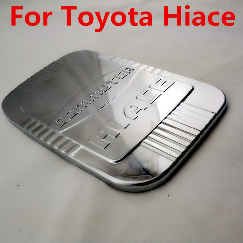 

FLYJ ABS хромированный автомобильный Стайлинг Авто масляный топливный бак крышка Автомобильная Наклейка для Toyota для поездок hiace 2008-2016