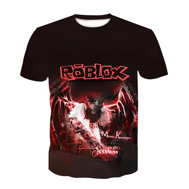 

New children's 3D printed T-shirt Fashion children's clothing girls boys tops 2021 summer tops T-shirts