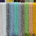 Натуральные граненые красочные турмалиновые камни, бусины 4 мм, круглые кварцевые кристаллы кошачий глаз, свободные бусины, бриллиантовый браслет 15 дюймов