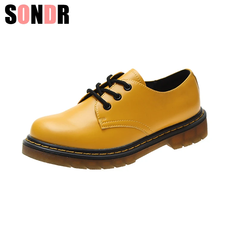 Женские осенние балетки на плоской подошве оксфорды туфли из мягкой кожи женские