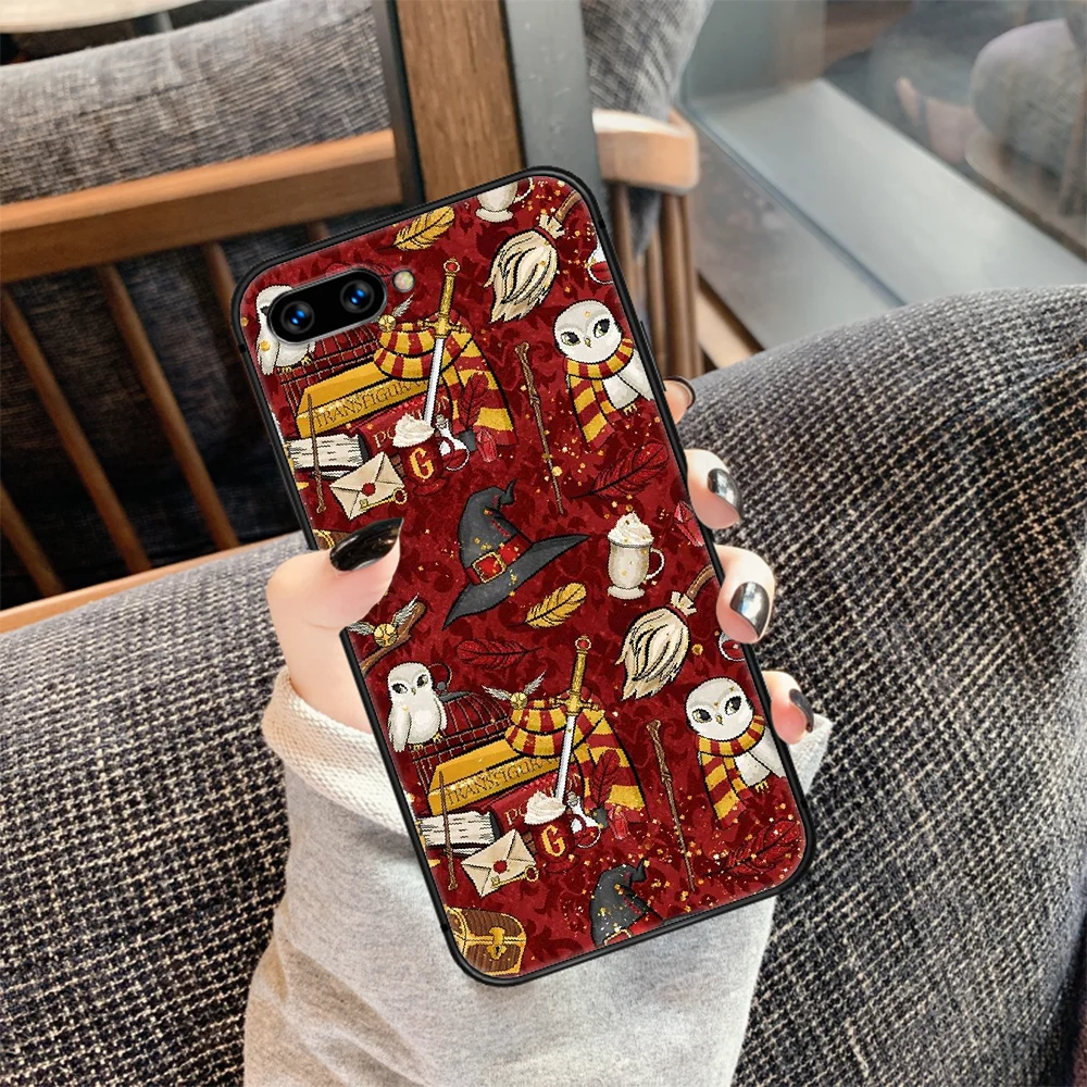 

Harries Potters Phone Case Cover Hull For HUAWEI honor 7a 8 8s 8a 8x 9 9x 10 20 i Lite Pro black Funda Fashion Bumper Trend