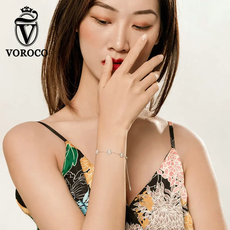 Женский браслет из серебра 925 пробы с желтыми цветами|Гибкие и жесткие браслеты| |