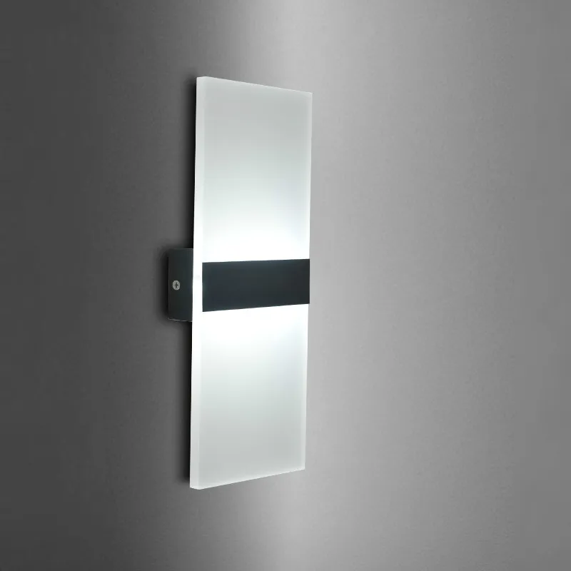 Современный светодиодный акриловый настенный светильник s комнатный 90-260 В Wandlamp