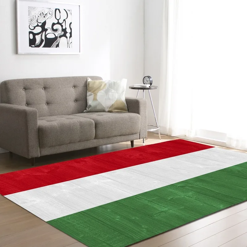 

Nordic Large Living Room Carpets Flannel America National Flag Tea Table Area Rugs Kids Crawling Play Mat Rug and Carpet Parlor