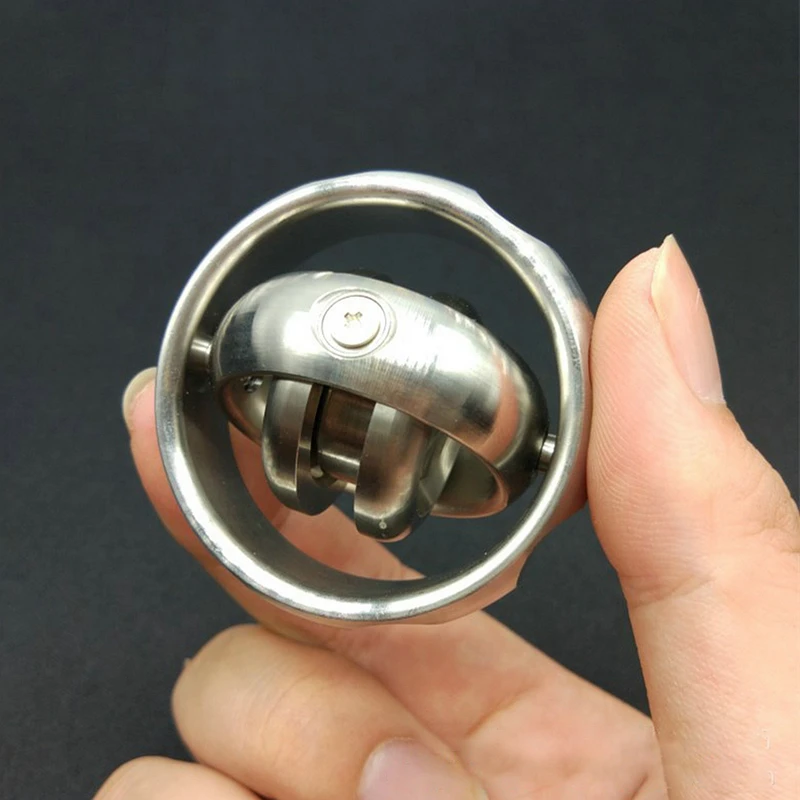 Металлический гироскоп для пальцев вращающийся игрушка декомпрессии гироскопа |