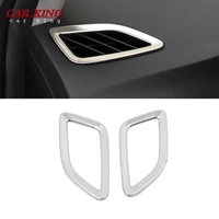 for hyundai solaris 2017 car air conditioning vent outlet covers stainless steel styling interior auto decoration trim frame