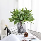 8 головокBouquest искусственные зеленые горшечные растения эвкалипт для свадьбы, дома, отеля, сада, украшение, листья эвкалипта