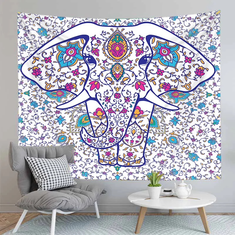 

Cute Animals Tapestry Wall Hanging Polyester Tapestries Art Decor Beach Throw Cloth Yoga Mat