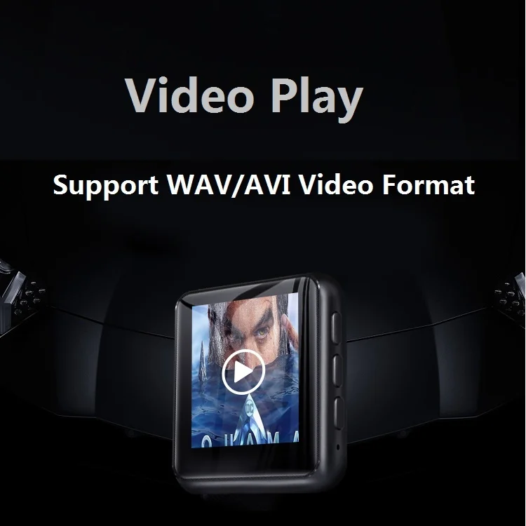 Новый портативный мини MP3 плеер RUIZU M4 с Bluetooth полный сенсорный экран 1 8 дюйма FM