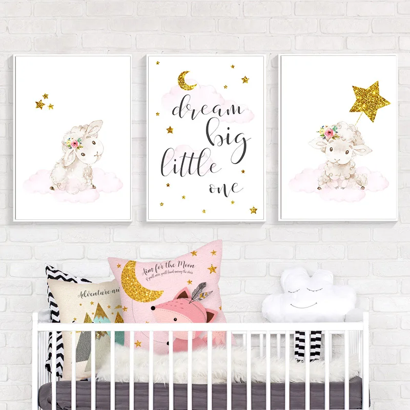 Настенный постер в виде животных | Дом и сад