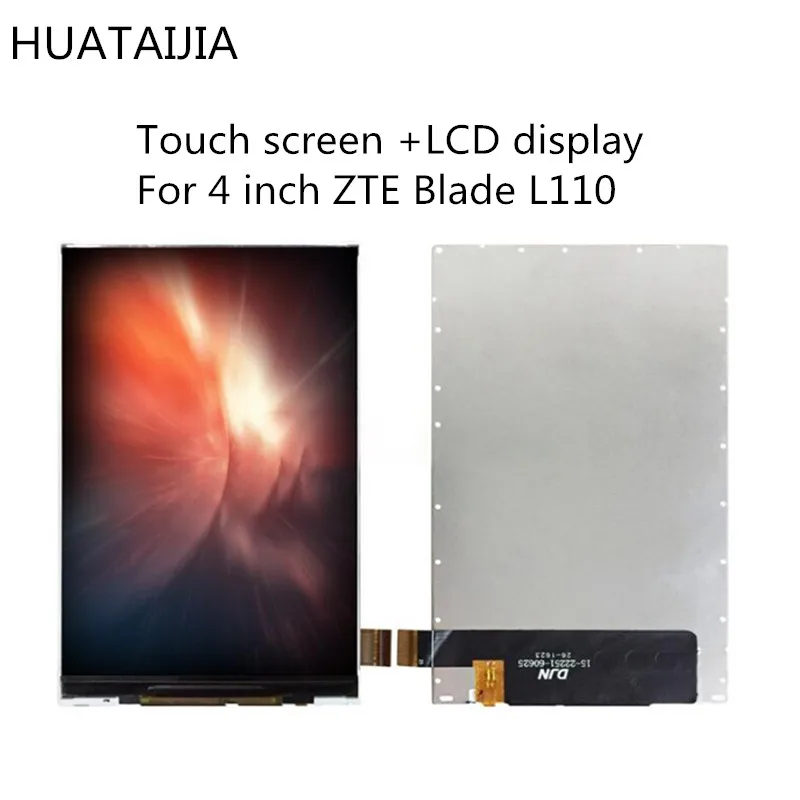 Новый 4 дюймовый сенсорный экран и ЖК дисплей для ZTE Blade L110 L 110 сборный запчасти