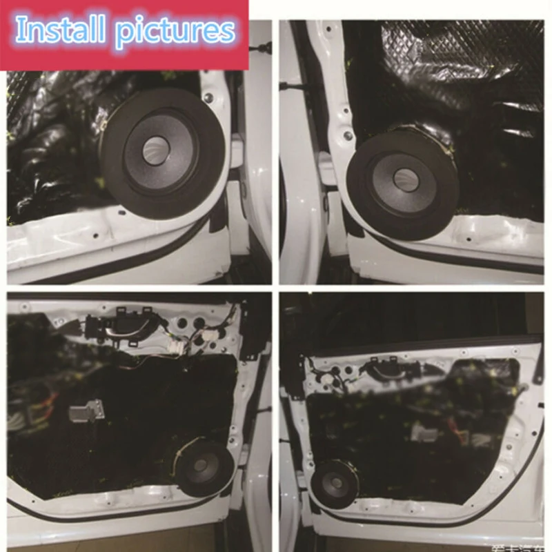 

Exterior Soundproof Rings Accessories Replacement 4Pcs 6.5" Door Noise