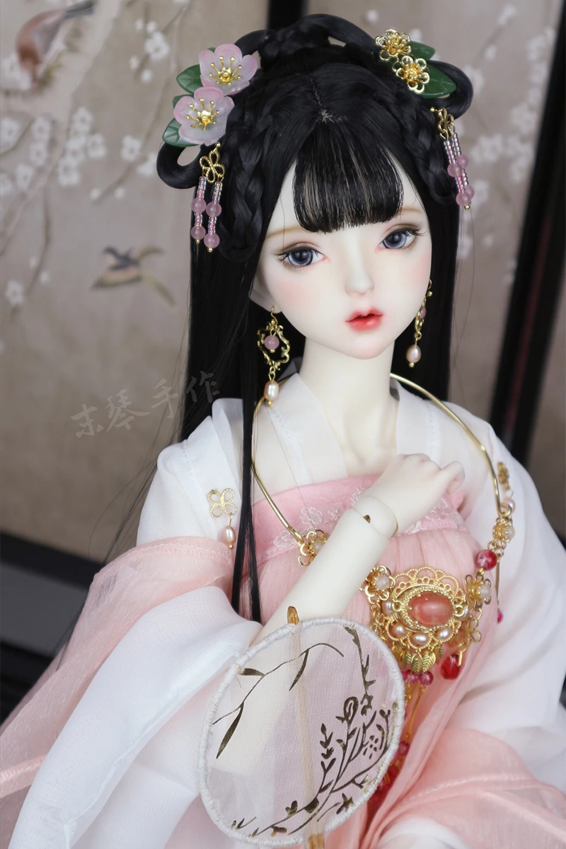 1/4 1/3 BJD аксессуары для куклы Китайский древний китайский костюм ханфу одежда