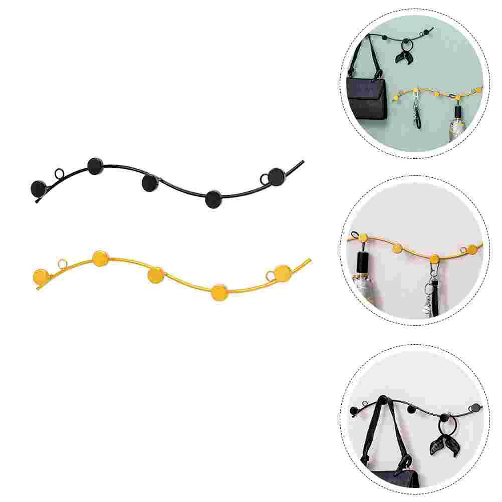 

2 шт., вешалка для одежды и шляпы