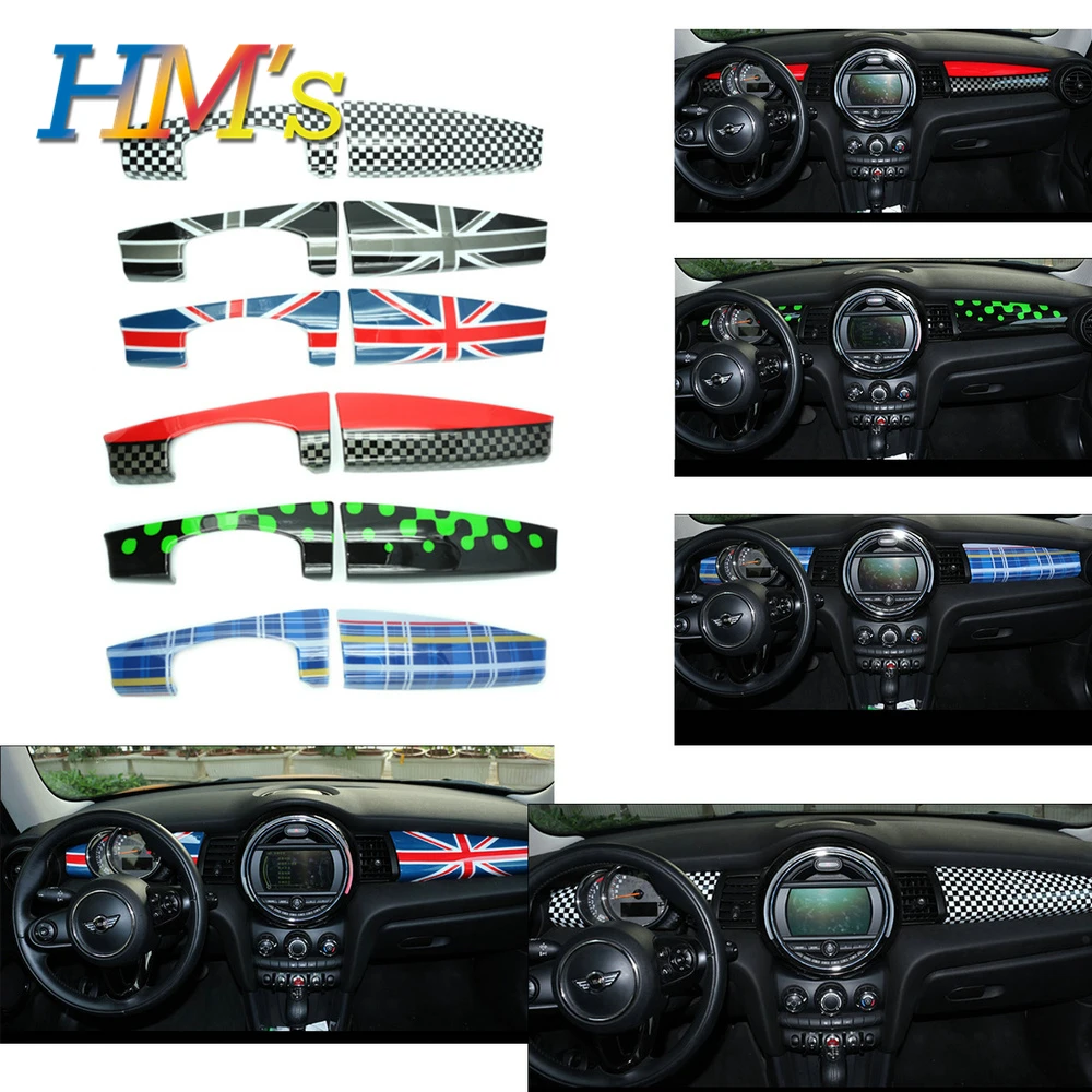 Для MINI Cooper F56 для F55 украшение приборной панели автомобиля наклейка